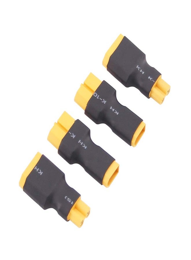 OliRC 4pcs XT30 XT-30 to XT60 XT-60 Male Female RC Connector Adapter(C83-4) - Image 2